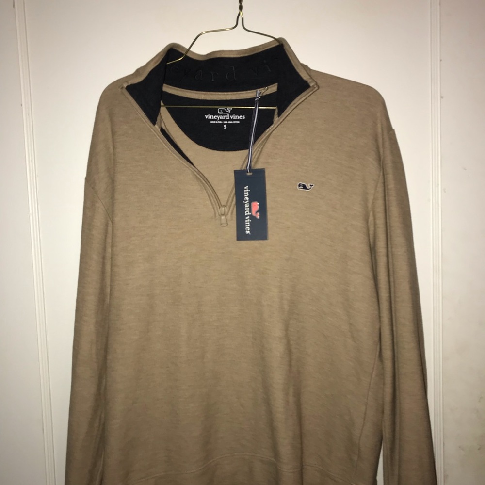 New with tags vineyard vines sweater 1/4 zip